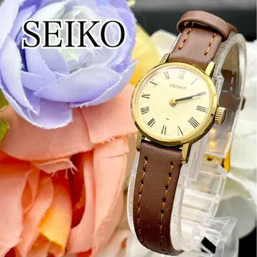 작동 손목시계 SEIKO 세이코 수동 와인딩 여성용 벨트 새상품 H41