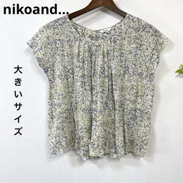 새상품급 빅 사이즈 nikoand - 플라워 블라우스