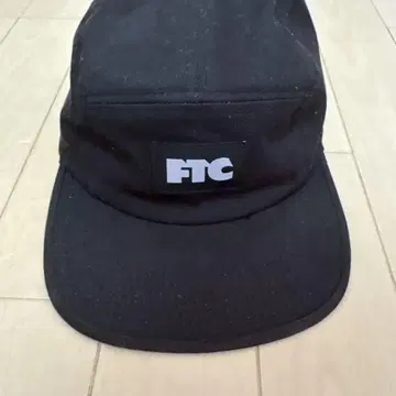 FTC 블랙 캡 100% 코튼