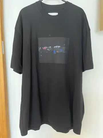 stein 프린트 티셔츠 M 블랙