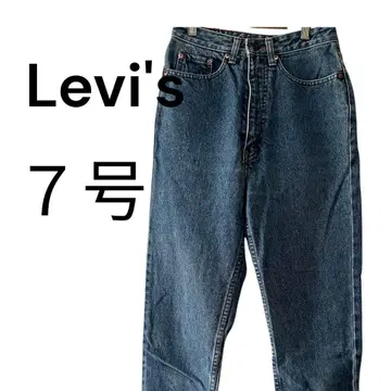 Levi's 청바지 데님 7호 W28/L29 파랑 워시