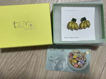 미사용 새상품 taMa JUICY Bijoux 바나나 귀찌