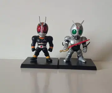 콘버지 가면라이더 BLACK&섀도우 문 피규어