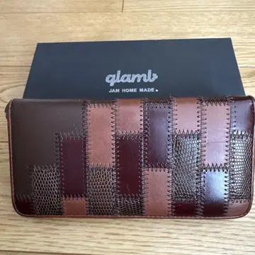 glamb 장지갑 브라운