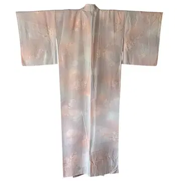 이로무지풍 코몬 고급 옅은 핑크 계열 그라데이션 앤티크 기장 147cm