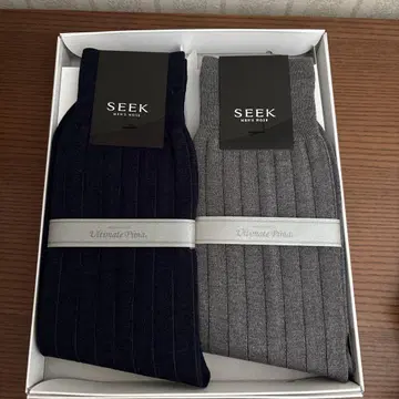 SEEK 브랜드 양말 네이비 & 그레이