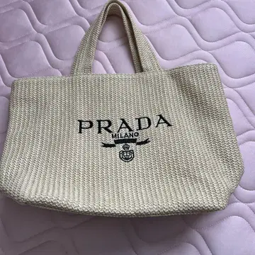 베이지 바스켓 토트백