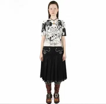 Chopova Lowena 발라스트 메쉬 탑 25 SS 긴팔 티셔츠 L