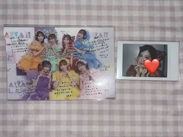 FRUITS ZIPPER 릴리즈 이벤트 후쿠오카 전달회 폴라로이드 엽서