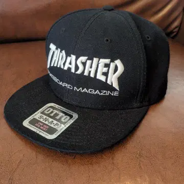 THRASHER 빅 로고 캡 OTTO 트레셔 새상품급
