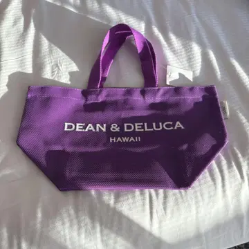 DEAN & DELUCA Hawaii 퍼플 토트백 2025