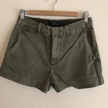 랄프 로렌 숏팬츠 카키