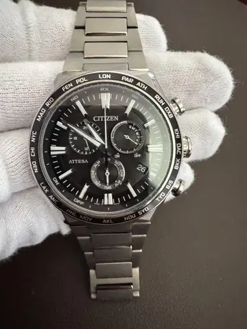 CITIZEN 아테사 ACT Line 솔라 전파 CB5966-69E