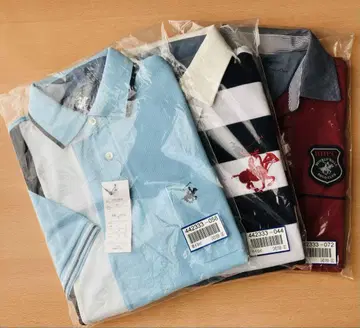 BEVERLY HILLS POLO CLUB 피케 셔츠 M 3세트