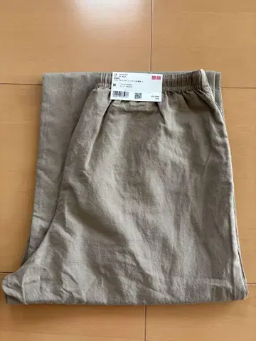 UNIQLO 유니클로 린넨 블렌드 이지 팬츠 긴 길이 M
