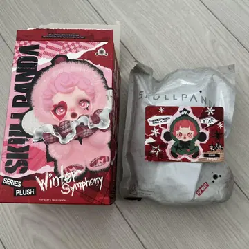 SKULLPANDA WinterSymphony 시리즈 봉제 인형 펜던트