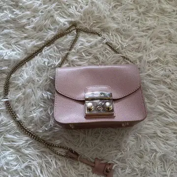 [새상품급] FURLA 메트로폴리스 숄더백 핑크