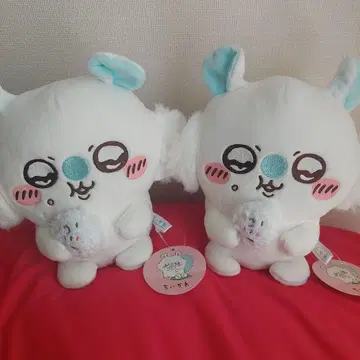 치이카와 모몽가 모구모구 봉제 인형 2개