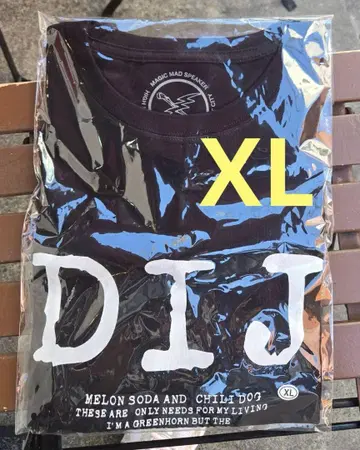 블랑키 제트 시티 DIJ 티셔츠 XL 팝업 BJC 블랙