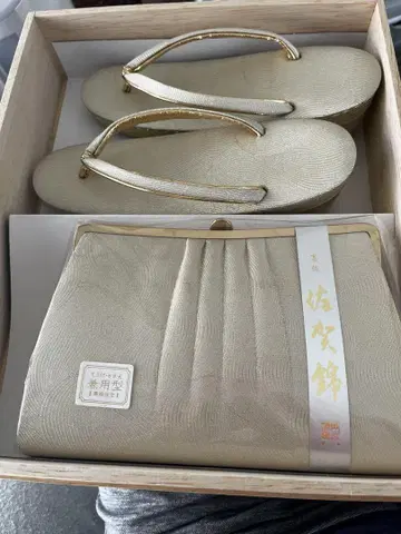 고급 사가니시키 조리 백 세트 (오동나무 박스형)