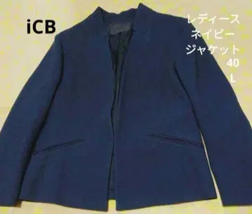 iCB 자켓 여성용 네이비 L 포멀 올 시즌