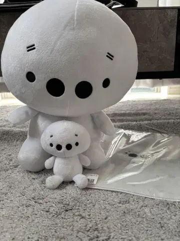 타이 지 봉제 인형 키링 클리어 파일