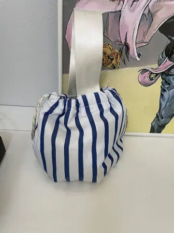 스트라이프 미니 백