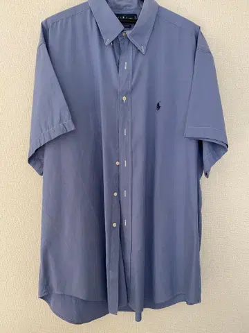 Ralph Lauren Yarmouth 반팔 셔츠 블루