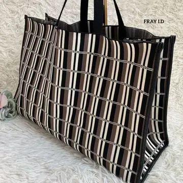 새상품급 FRAY I.D 니트 토트백 대용량