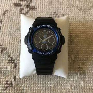 [ G-SHOCK ] G쇼크 블랙/블루 배터리 방전