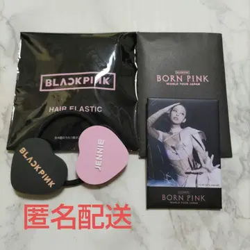 BLACKPINK BORN PINK 제니 헤어 밴드 캔뱃지