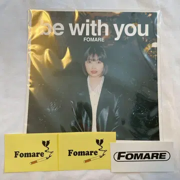 FOMARE be with you 메가 재킷 스티커