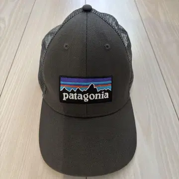 patagonia 메쉬 트래커 캡 그레이