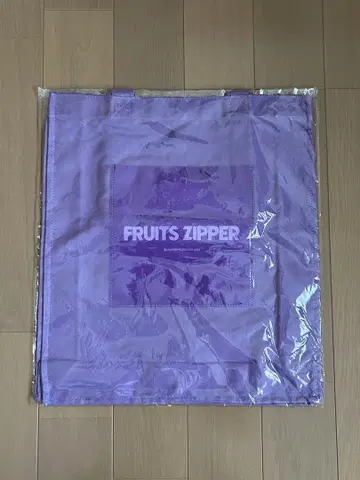 FRUITSZIPPER 나카가와 루나 토트백 후르츠지퍼