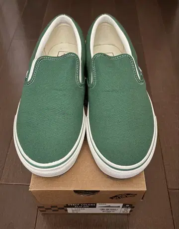 Vans 슬립온 그린 27cm