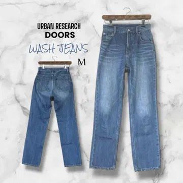 URBAN RESEARCH DOORS 워시 블루 청바지 36