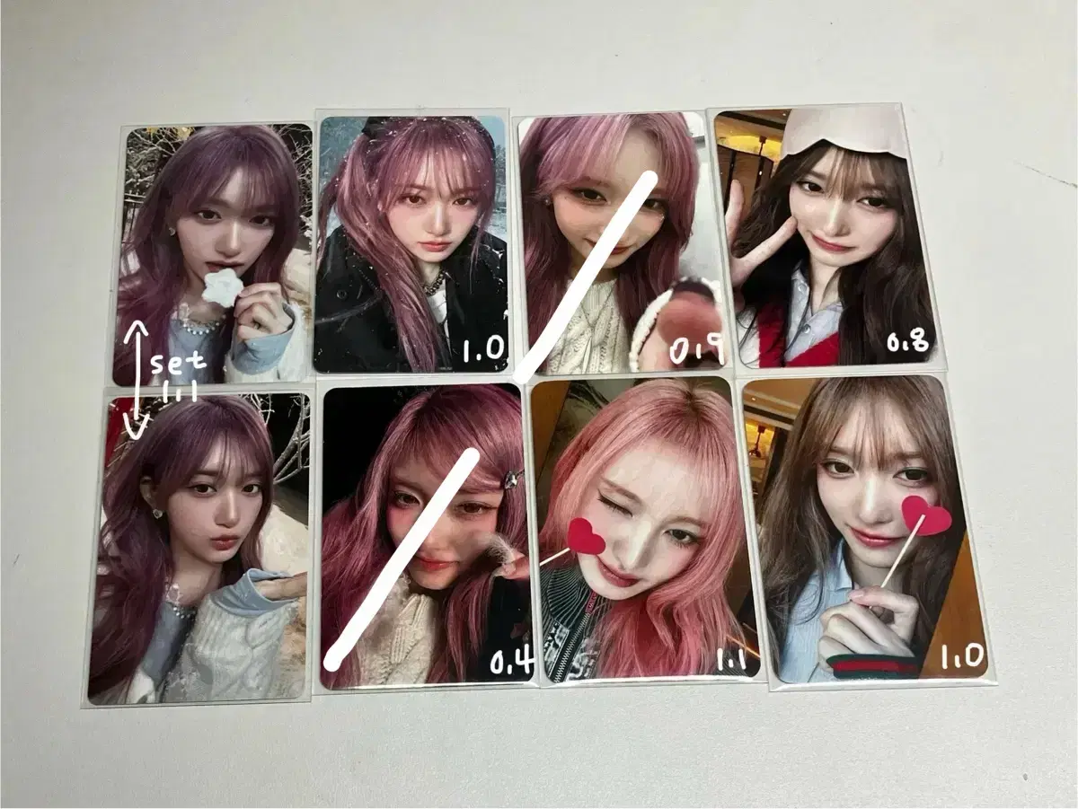 Ive Empachy Leeseo Liz Poca wts