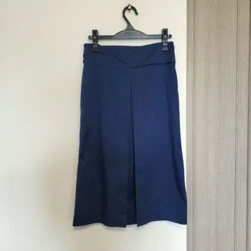 자유구 랩스커트 네이비 컬러 스커트