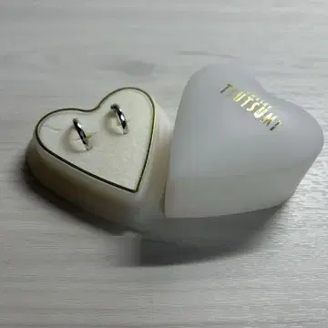 JEWELRY TSUTSUMI k10WG 후프 귀걸이