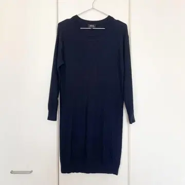 아페쎄 네이비 니트 원피스 S