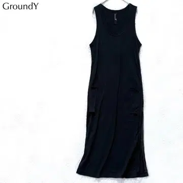 [ 새상품급 ] 와이즈 GroundY 비대칭 사이드 지퍼 원피스