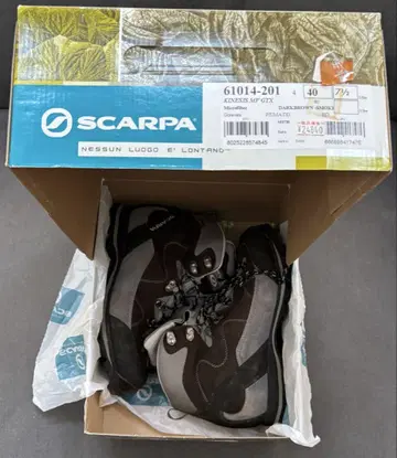 SCARPA Kinesis MF GTX 등산화 40 다크 브라운