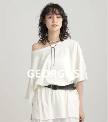 인기 완판템 오프숄 T셔츠 화이트