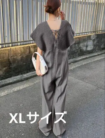 미사용 새상품 XLsize 셔링 살로펫 희귀한 그레이 빅 사이즈