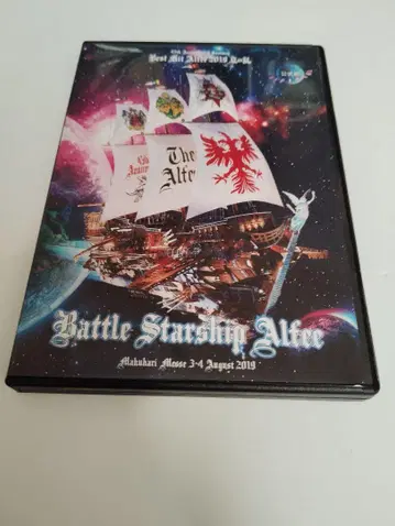 THE ALFEE battle starship 공식판 DVD 팜플렛