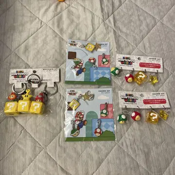 SUPER NINTENDO WORLD 참 세트 4개