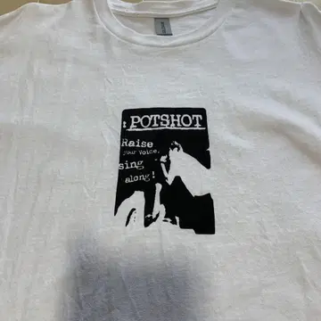 POTSHOT 티셔츠 TV-FREAK RECORDS XL 사이즈