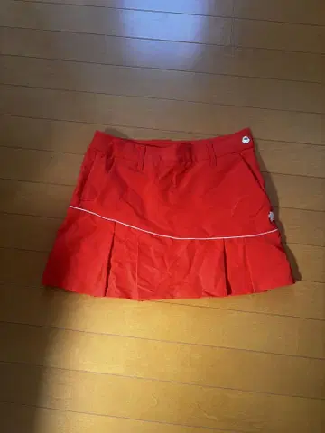 DESCENTE 골프 플리츠 스커트 숏팬츠 포함