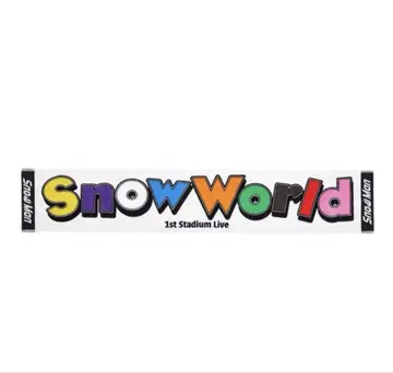 Snow World 머플러 타월 하자품