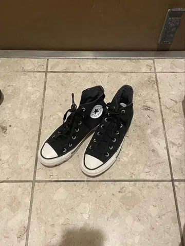 컨버스 컨버스 24.5cm 하이컷 통굽 스니커즈